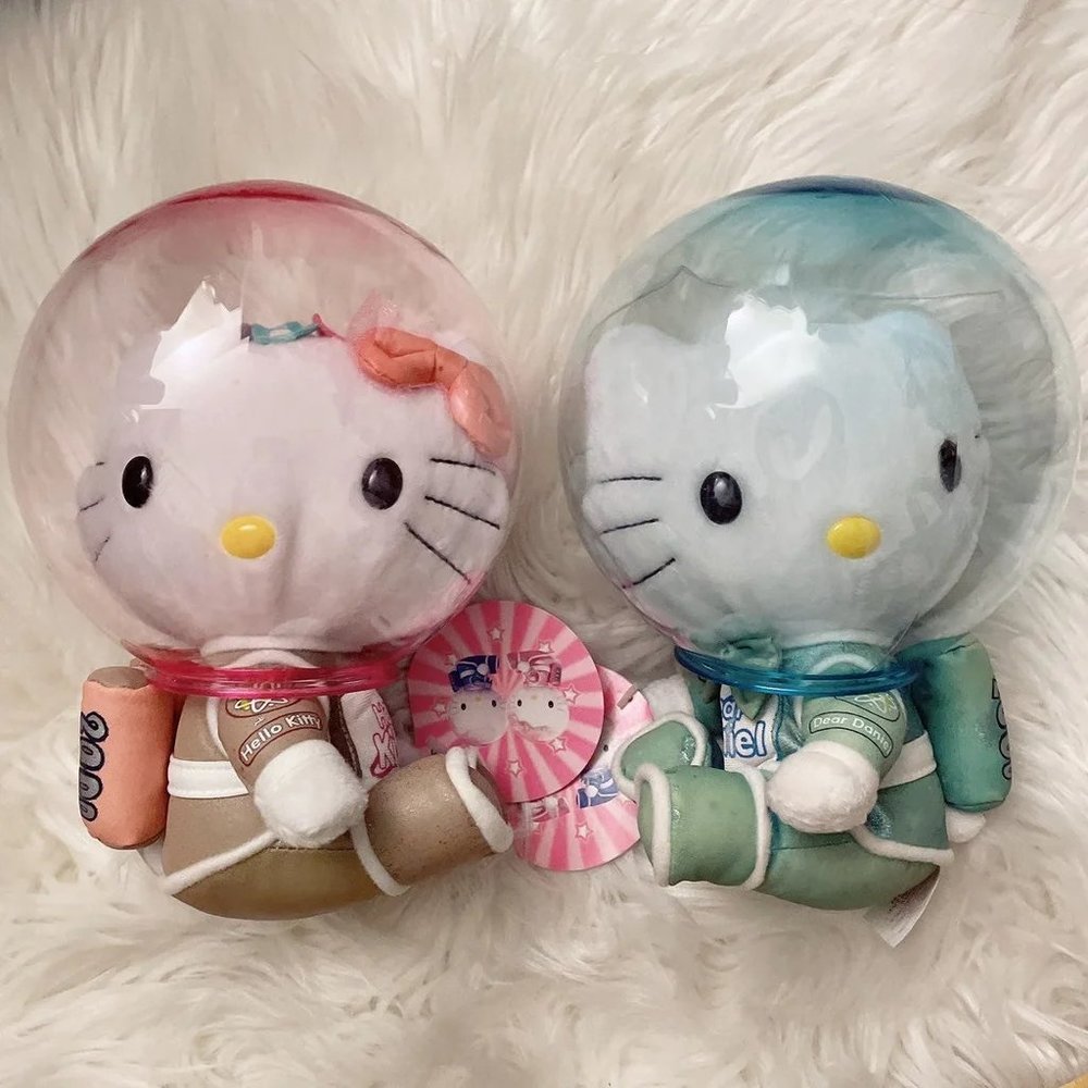 Hello Kitty and Dear Daniel- Space Millennium Wedding Set space wedding